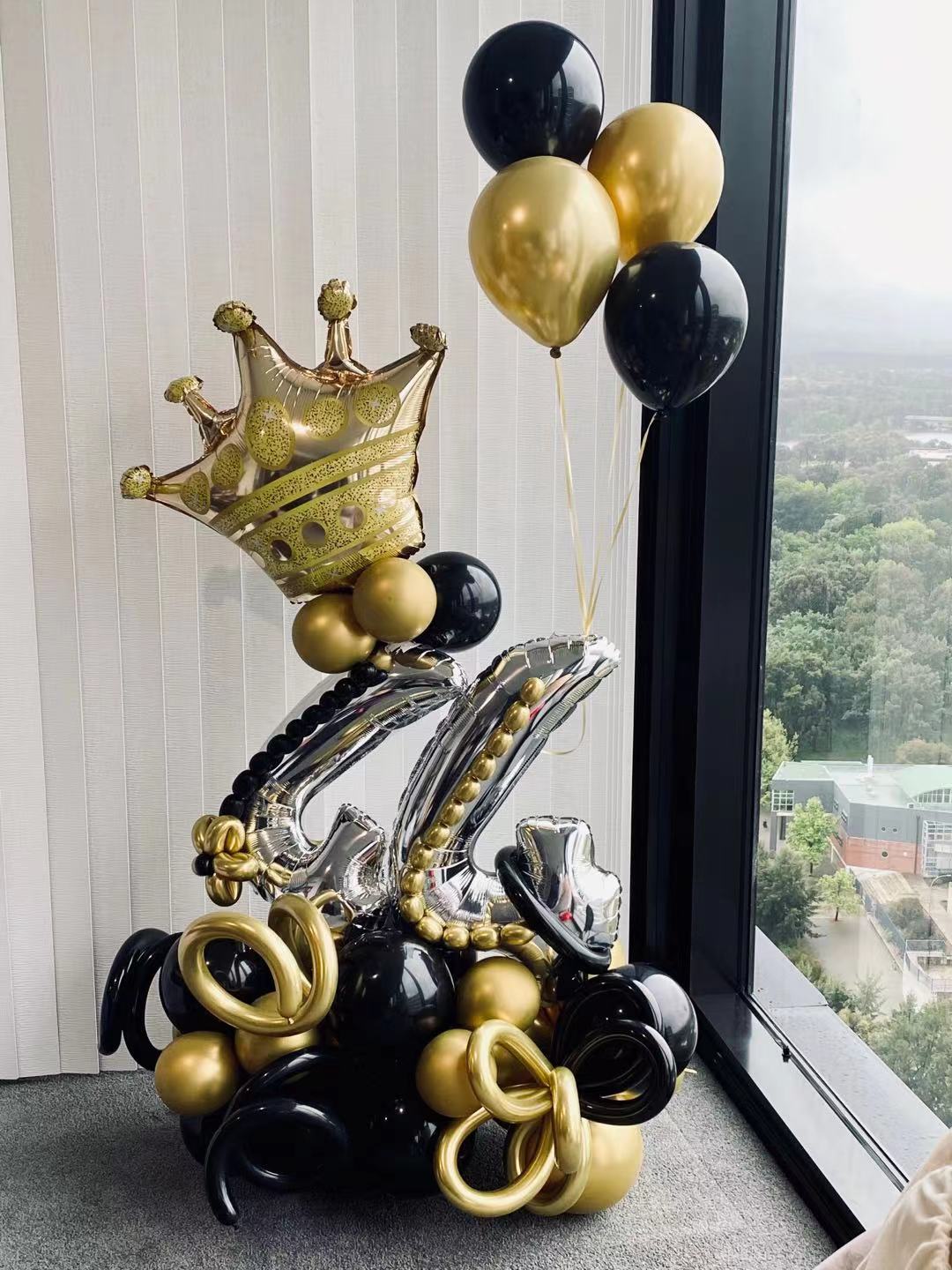 Birthday Balloon Marquee