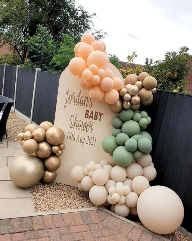 Organic Garland+Wall+Personalized Vinyl