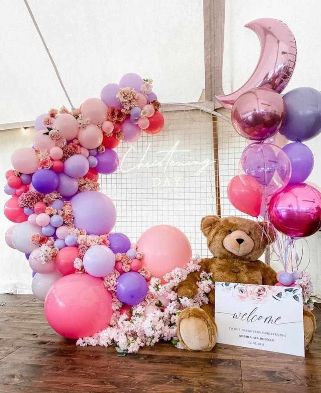 Deluxe Balloon & Flower Package