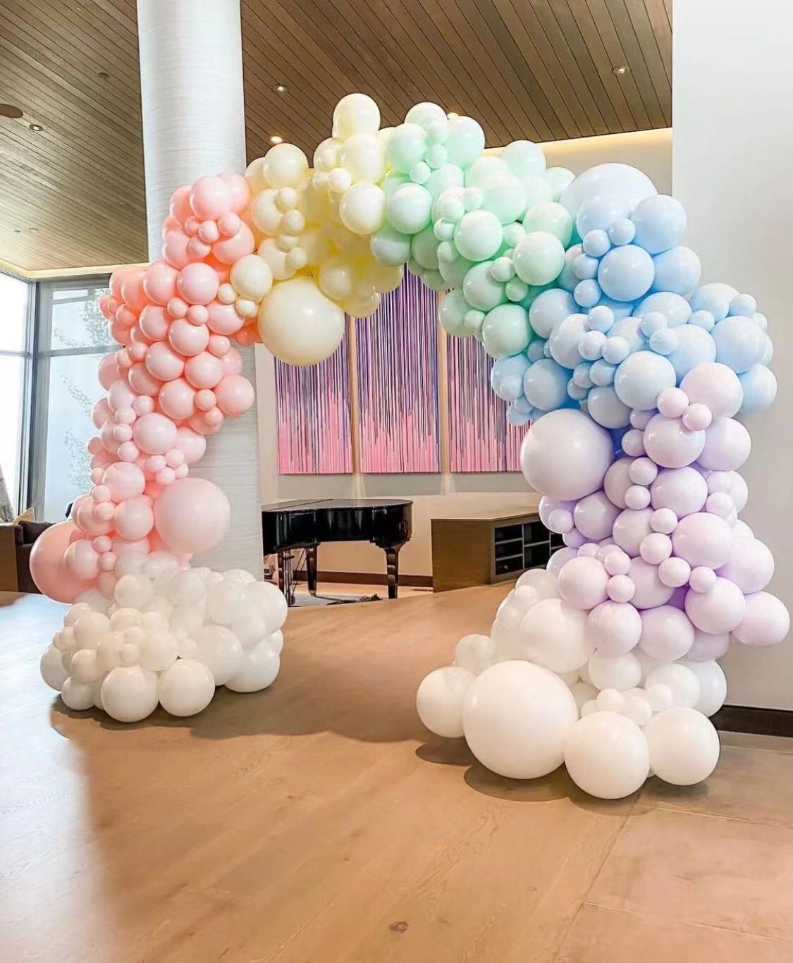 Rainbow Color Organic Arch