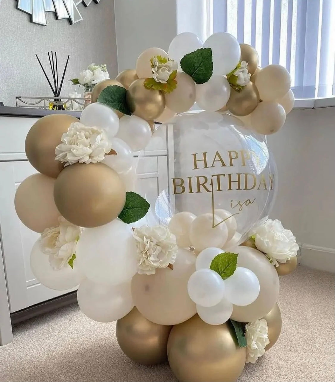 Personalized Table Balloon Stand
