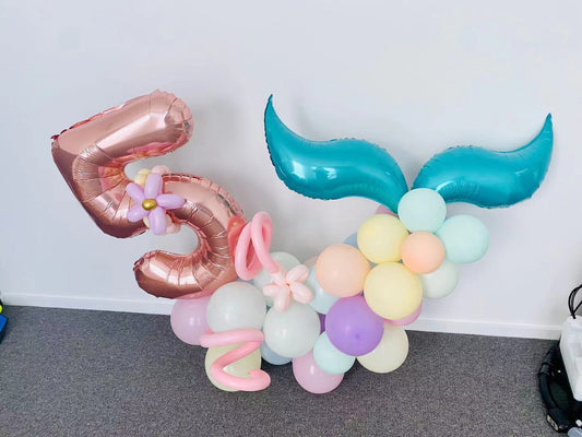 Mermaid Balloon Marquee