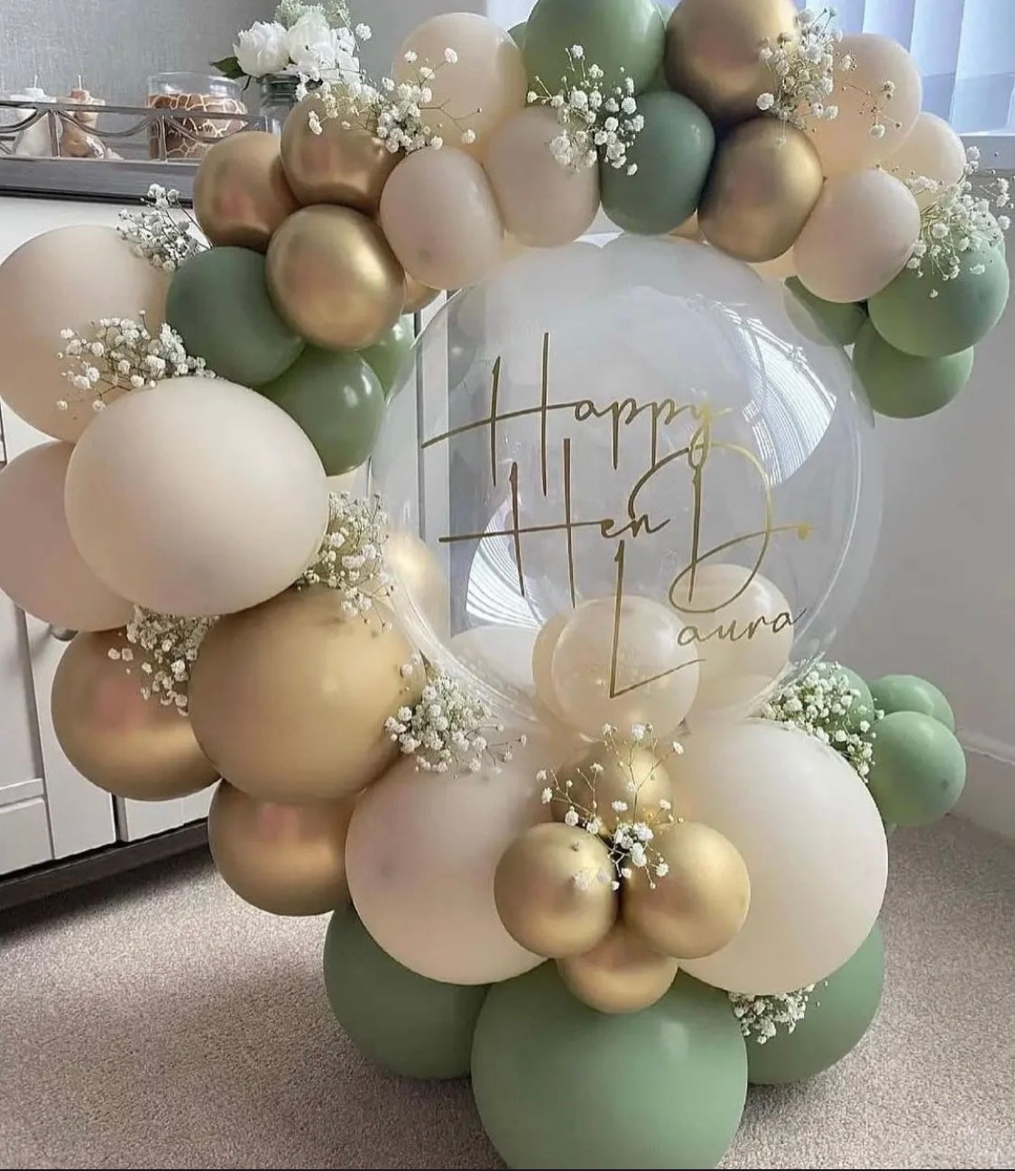 Personalized Table Balloon Stand